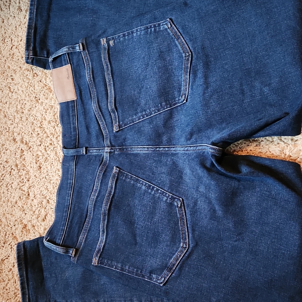 Madewell Dark Blue Slim High Waisted Jeans Womans Size 29 - Picture 2 of 9